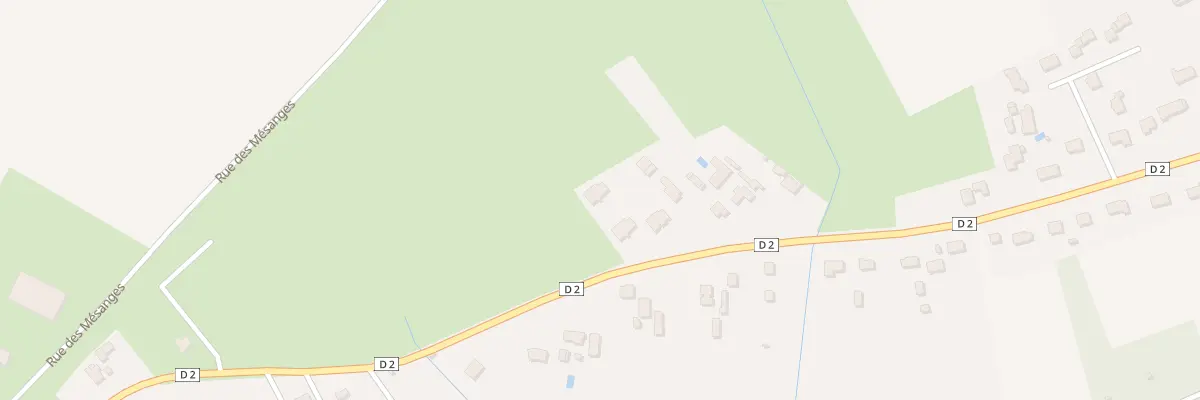 Plan du 6 Fg de la Sablière à Rigny