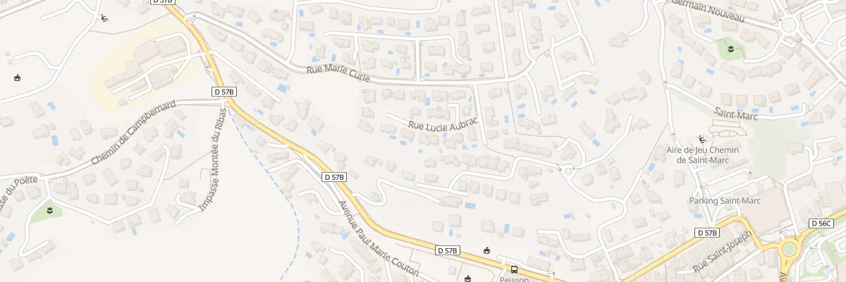 Plan du 5787 Lot Domaine de Sainte Victoire à Rousset