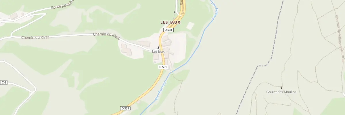 Plan du 5485 Rte de Villard de Lans à Engins