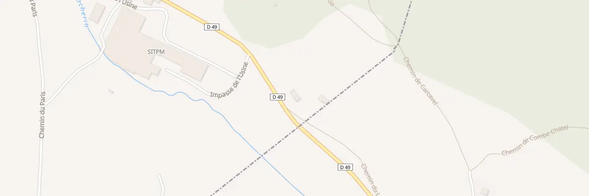 Plan du 1099 Rte de Crossey à Saint-Nicolas-de-Macherin