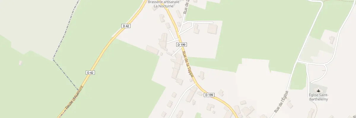 Plan du 10 Rue de la Teppe à Brainans