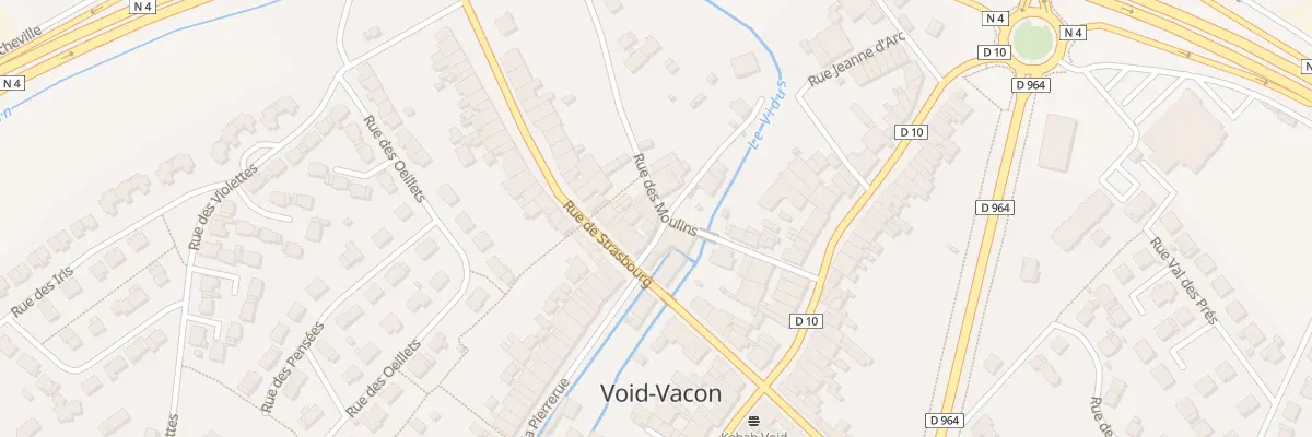 Plan du 7 Rue des Tanneries à Void-Vacon
