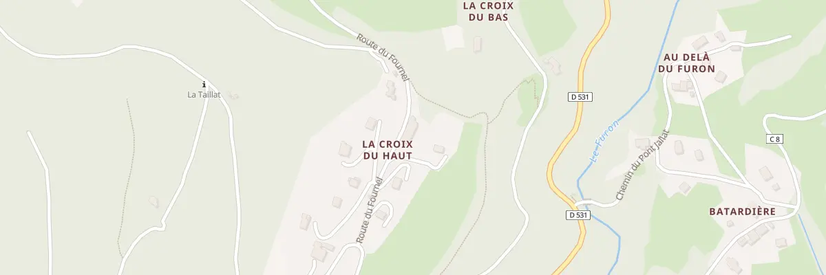 Plan du 114 Rte du Fournel à Engins