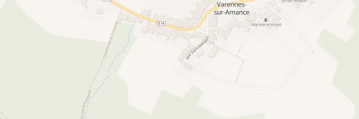 Plan du 6 Rue Saint-Jeangon à Varennes-sur-Amance