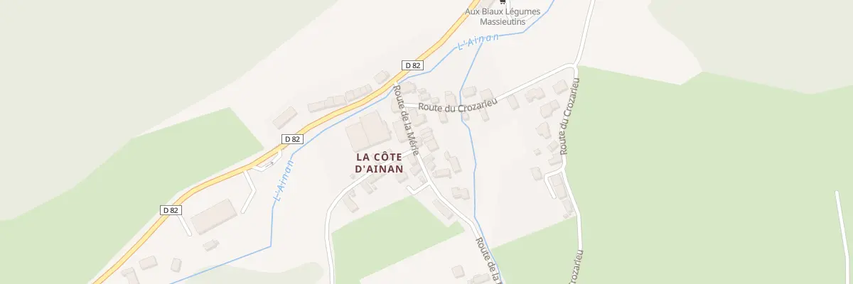 Plan du 81 Rte de la Merie à Massieu
