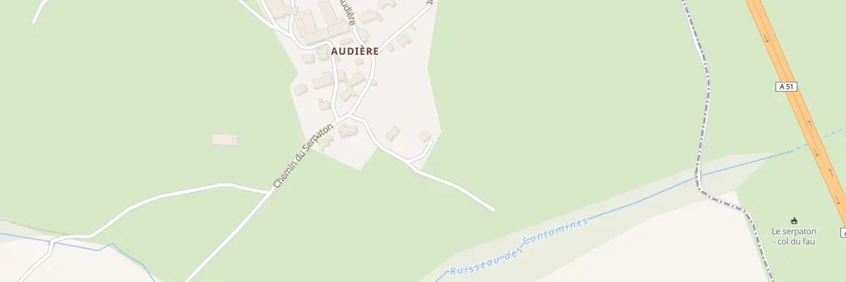 Plan du 101 Che des Loches à Saint-Paul-lès-Monestier
