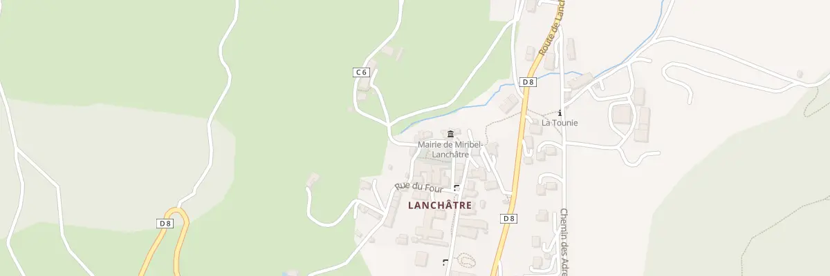 Plan du 108 Che de Chapoteyre à Miribel-Lanchâtre