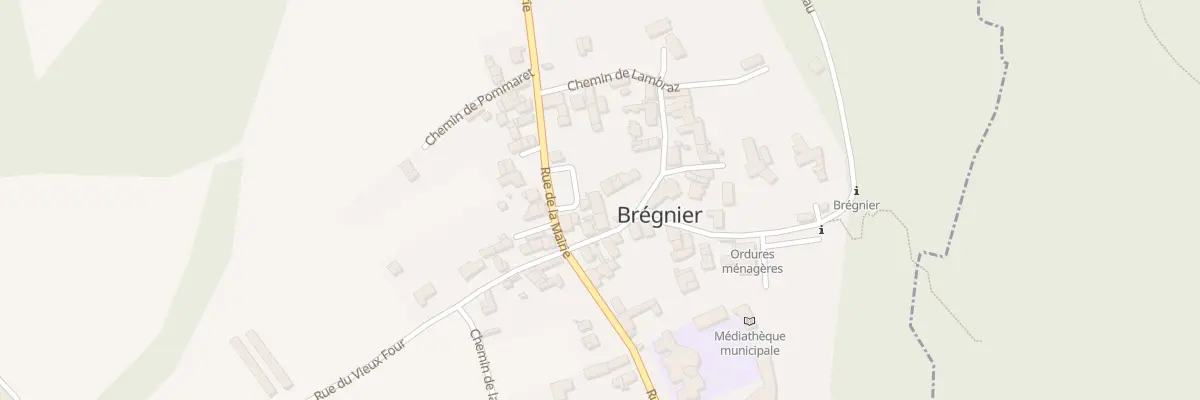 Plan du 49 Rue Etienne Rampin à Brégnier-Cordon