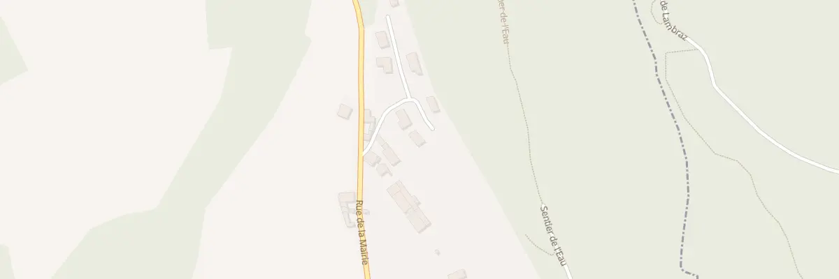 Plan du 5389 Perrozet à Brégnier-Cordon
