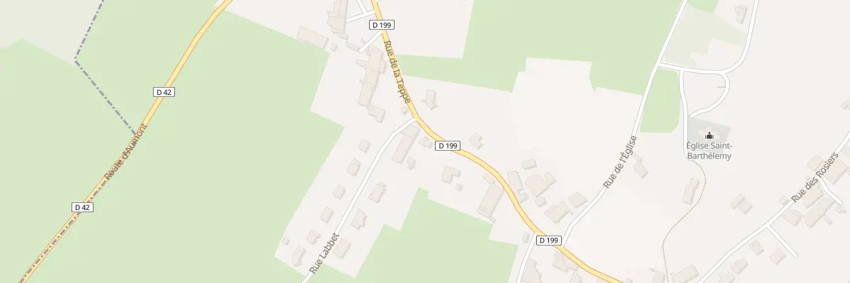Plan du 16 Rue de la Teppe à Brainans