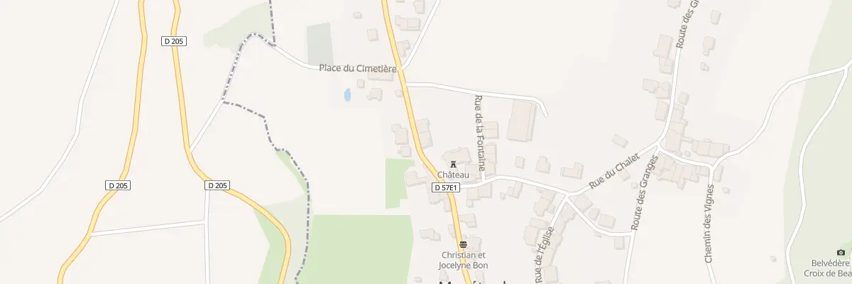 Plan du 5005 Menetru Village à Menétru-le-Vignoble