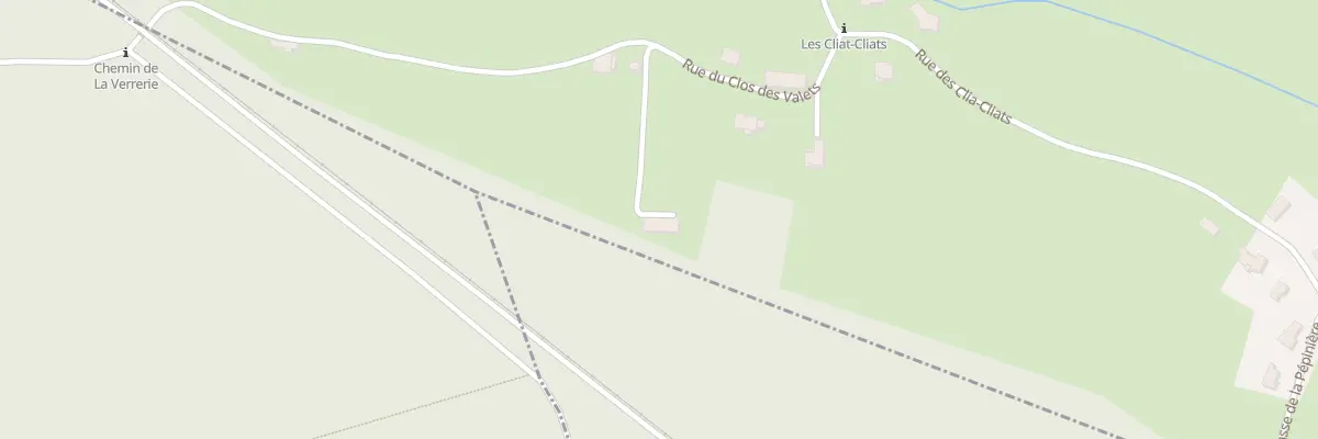 Plan du 2 Rue du Clos des Valets à La Vieille-Loye