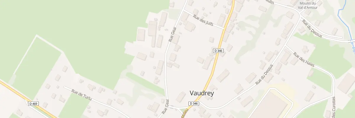 Plan du 11 Rue Geai à Vaudrey