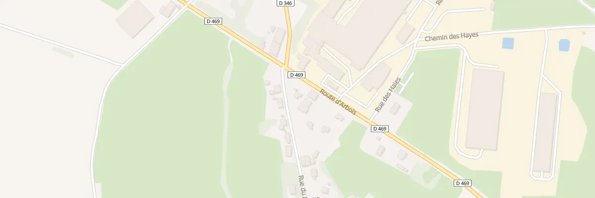 Plan du 5212 Rue du Faubourg à Vaudrey