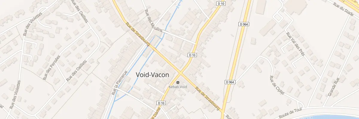 Plan du 27 Rue Jeanne d’Arc à Void-Vacon