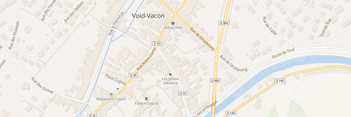 Plan du 15 Rue Louviere à Void-Vacon