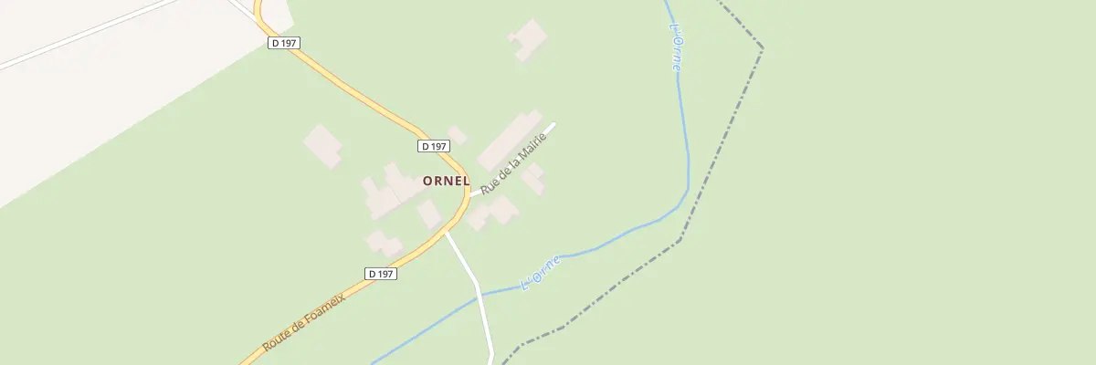Plan du 4 Rue de la Mairie à Foameix-Ornel