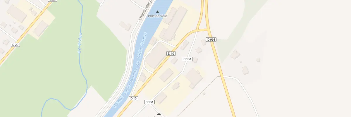 Plan du 2B Rue de la Gare à Void-Vacon