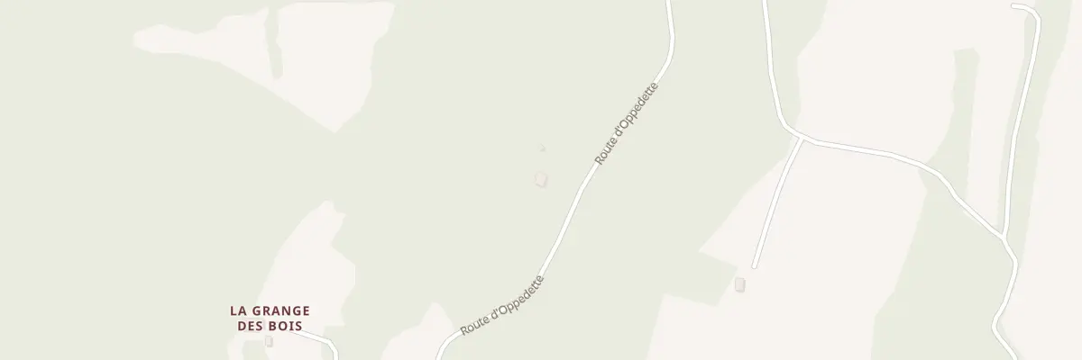 Plan du 2768 Rte d’Oppedette à Vachères