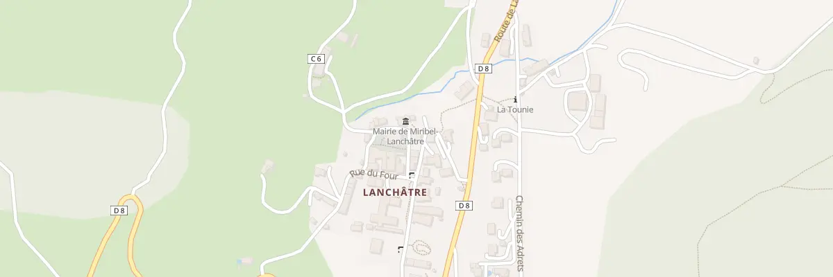 Plan du 5134 Che de Chapoteyre à Miribel-Lanchâtre