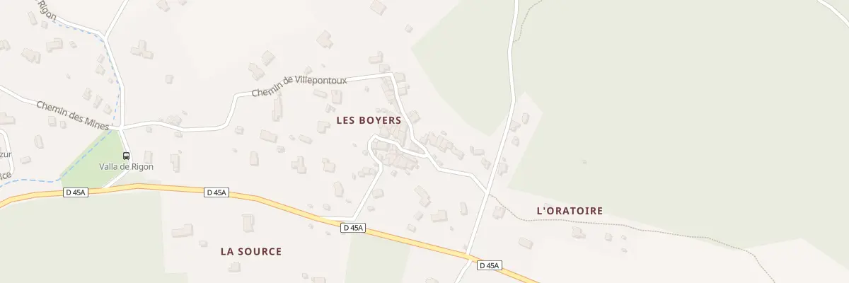 Plan du 5541 Les Boyers à La Bouilladisse