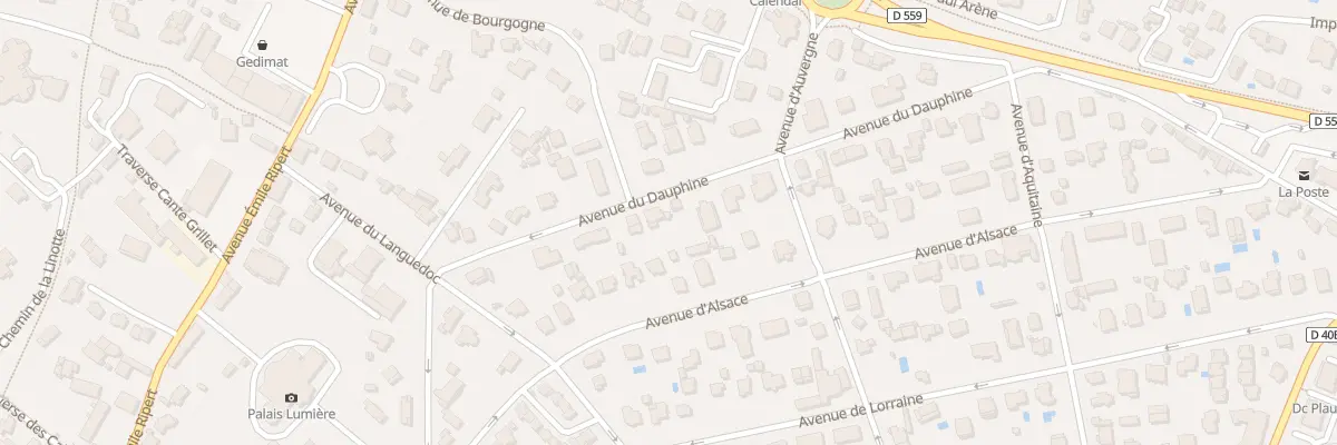 Plan du 283 Av du Dauphine à La Ciotat