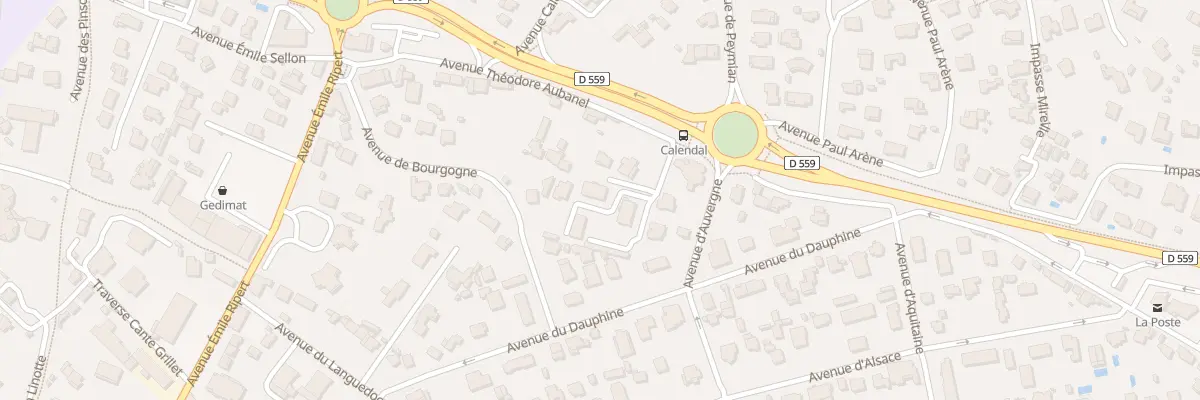 Plan du 304 Av Theodore Aubanel à La Ciotat