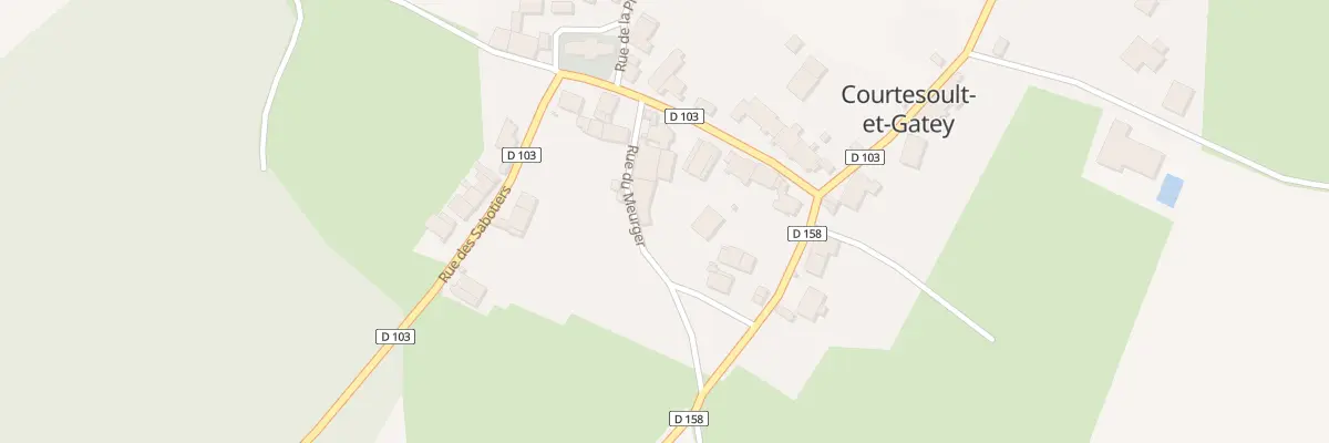 Plan du 3 Rue du Meurger à Courtesoult-et-Gatey