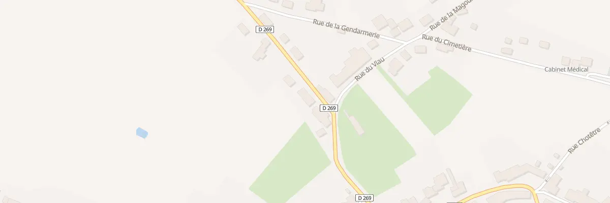 Plan du 9 Rue du Viau à Varennes-sur-Amance