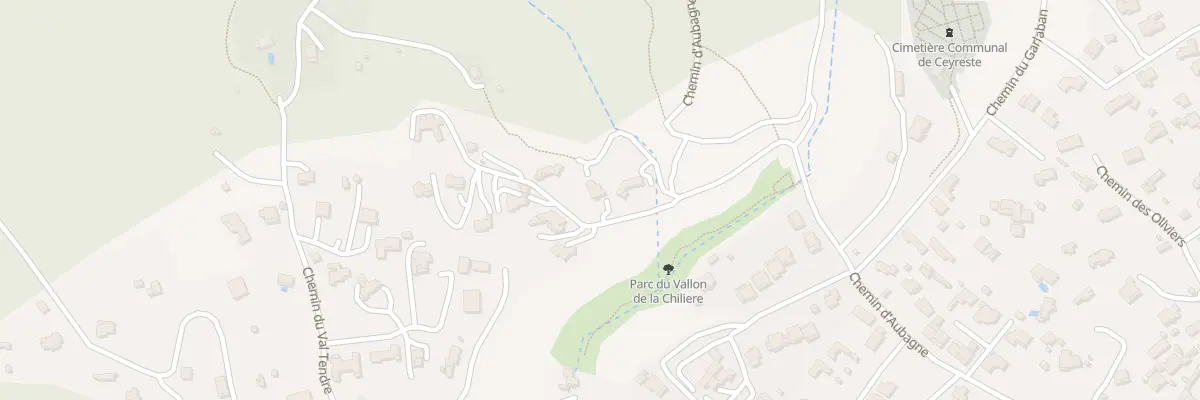 Plan du 40 Chemins d’Aubagne à Ceyreste