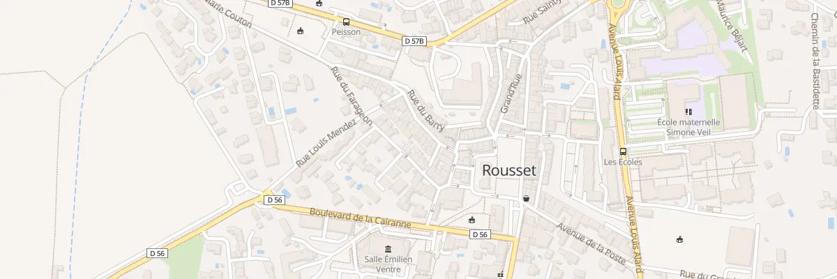 Plan du 19 Rue d’Aix à Rousset