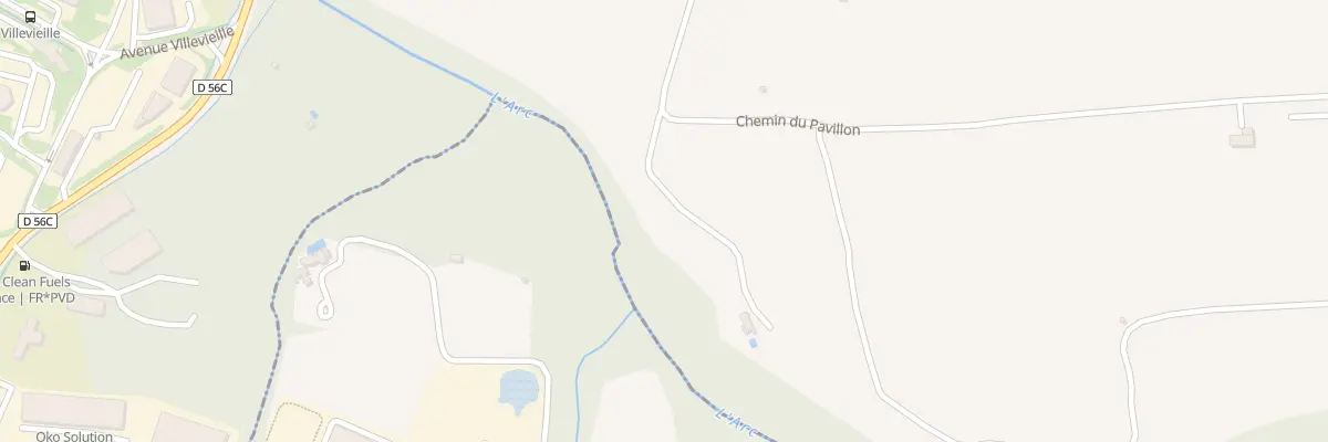 Plan du 9130 Che de Manéou à Rousset