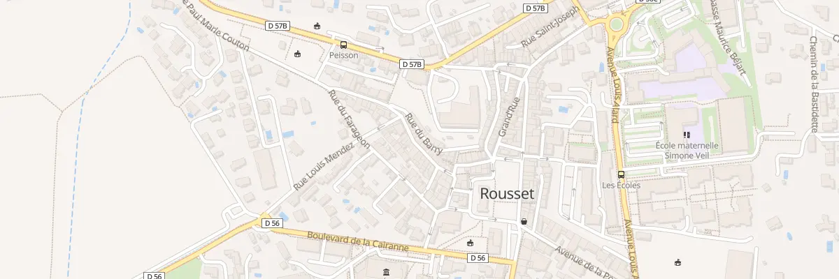 Plan du 26 Rue d’Aix à Rousset