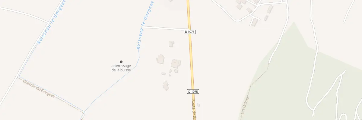 Plan du 1150 Rte de Grenoble à La Buisse
