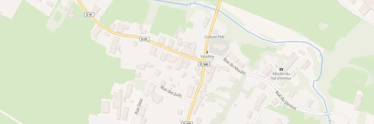 Plan du 3 Rue d’Aval à Vaudrey