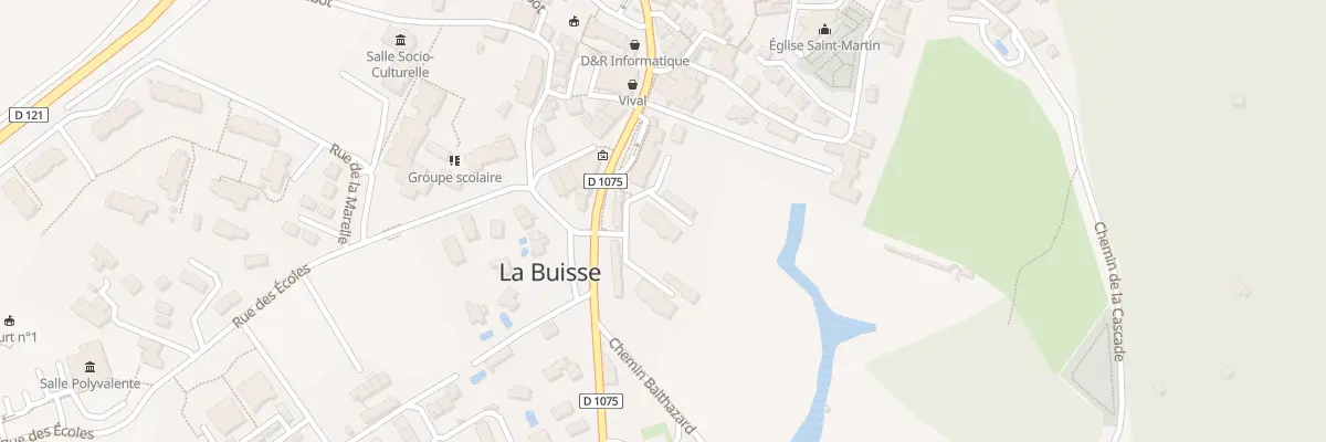 Plan du 5517 Rte Nationale 75 à La Buisse