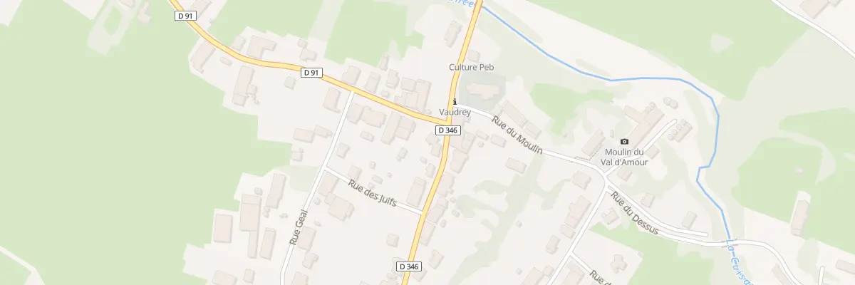 Plan du 3 Pl de l’Église à Vaudrey