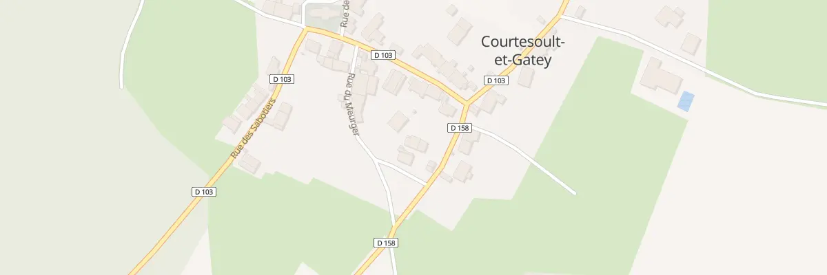 Plan du 4 Imp du Patis à Courtesoult-et-Gatey