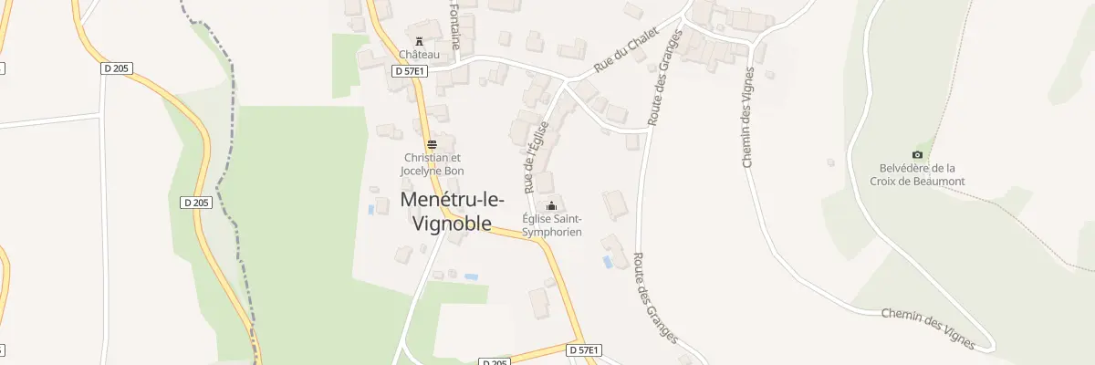 Plan du 91 Rue de l’Eglise à Menétru-le-Vignoble