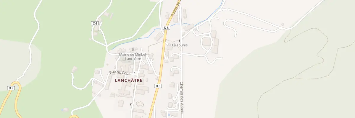 Plan du 5138 Che des Adrets à Miribel-Lanchâtre