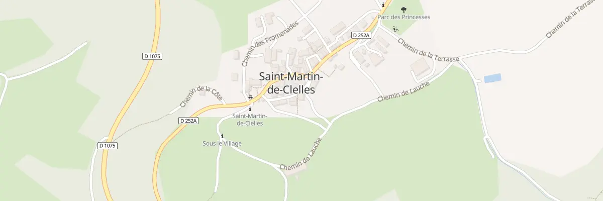 Plan du 60 Rue Dessous l’Église à Saint-Martin-de-Clelles
