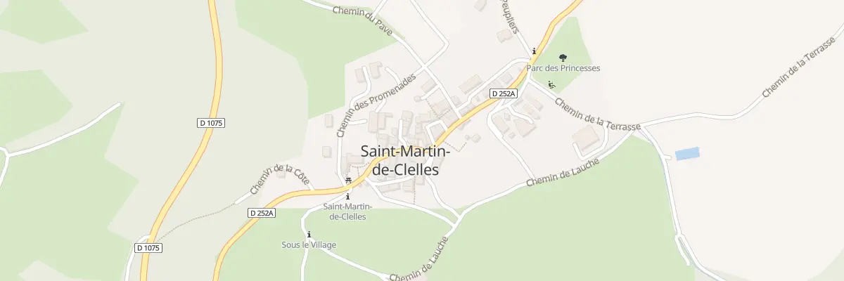 Plan du 89 Rte du val d’Orbanne à Saint-Martin-de-Clelles