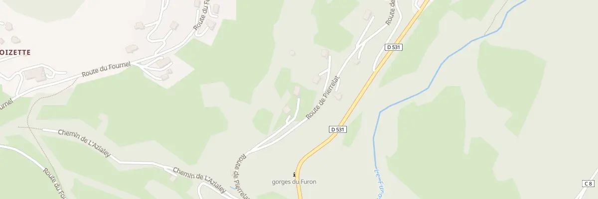 Plan du 622 Rte de Pierrelat à Engins