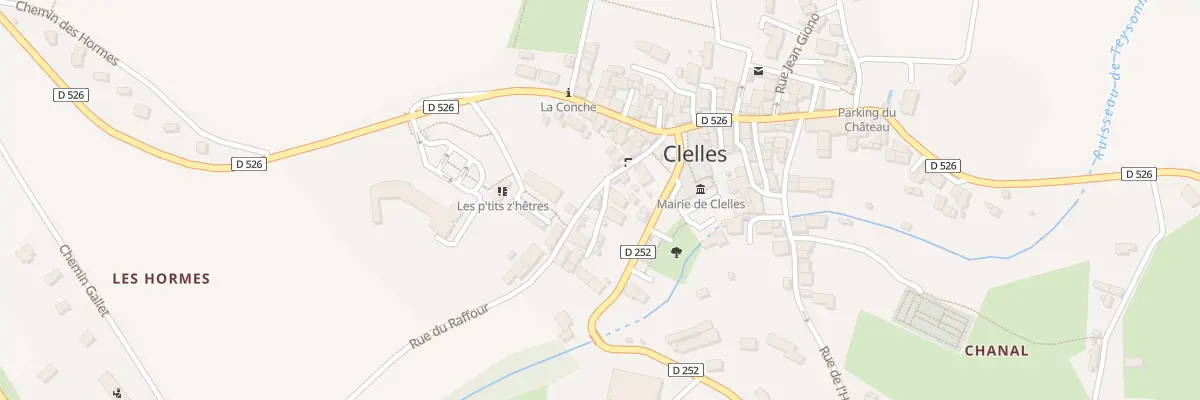 Plan du 2 Imp Alexandre Lyoubovin à Clelles