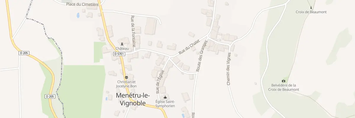 Plan du 15 Pl de la Mairie à Menétru-le-Vignoble