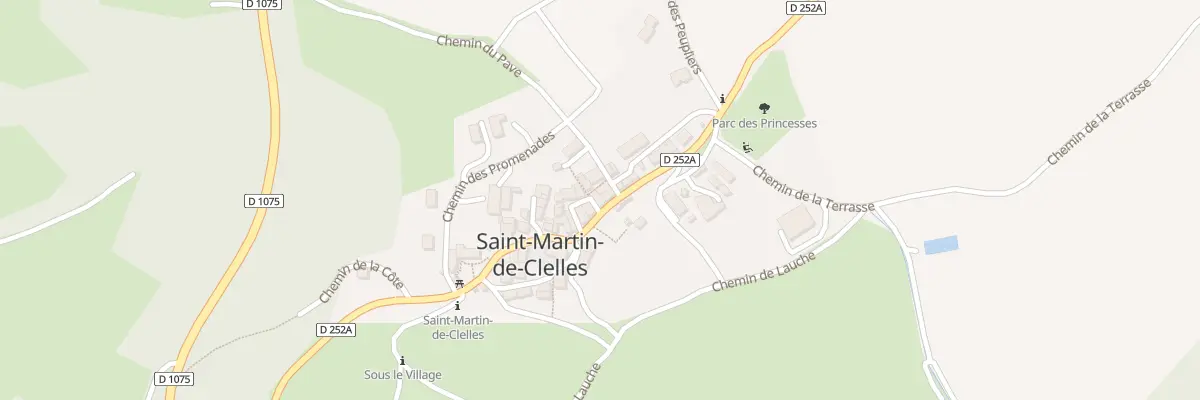 Plan du 5015 Le Village à Saint-Martin-de-Clelles