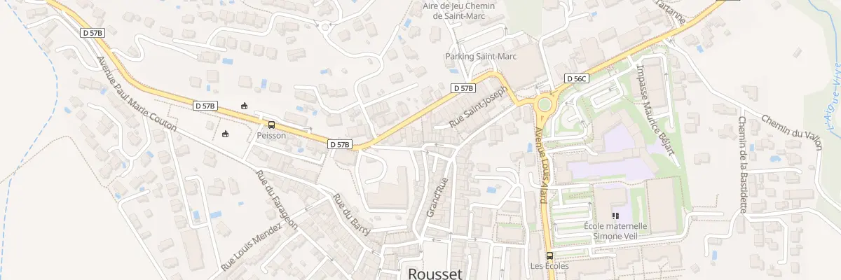 Plan du 16 Rue du Four à Rousset