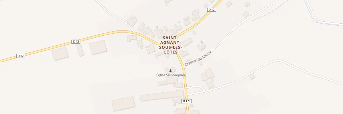 Plan du 2 Cd de Boncourt A Saint Agnant à Apremont-la-Forêt