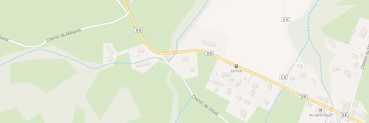 Plan du 5053 Au Frut à Saint-Paul-lès-Monestier