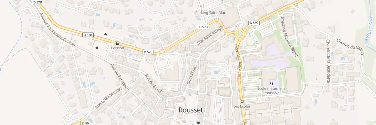 Plan du 16 Rue de la Vieille Forge à Rousset
